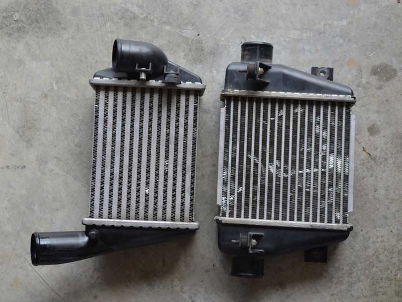 MX-5 and B5 S4 intercoolers