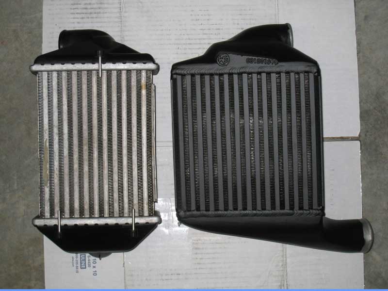 Wagner S4 side mount intercooler