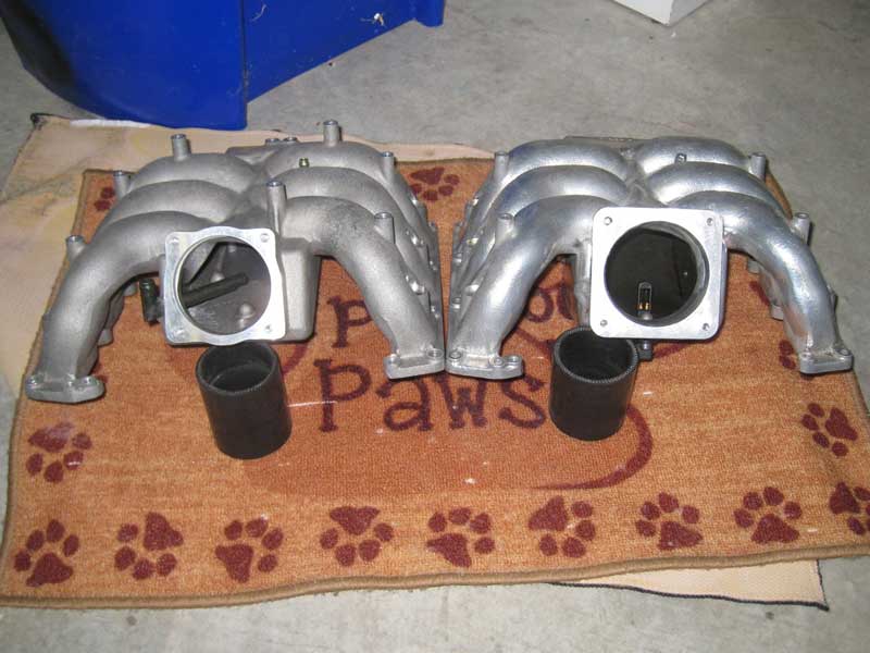 RS4 intake manifold comparison one