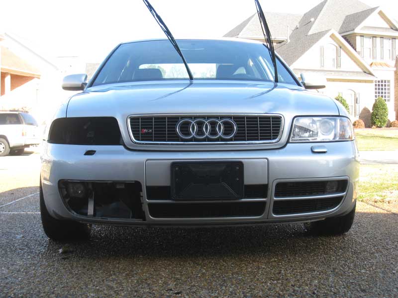 Silver S4 front end washed