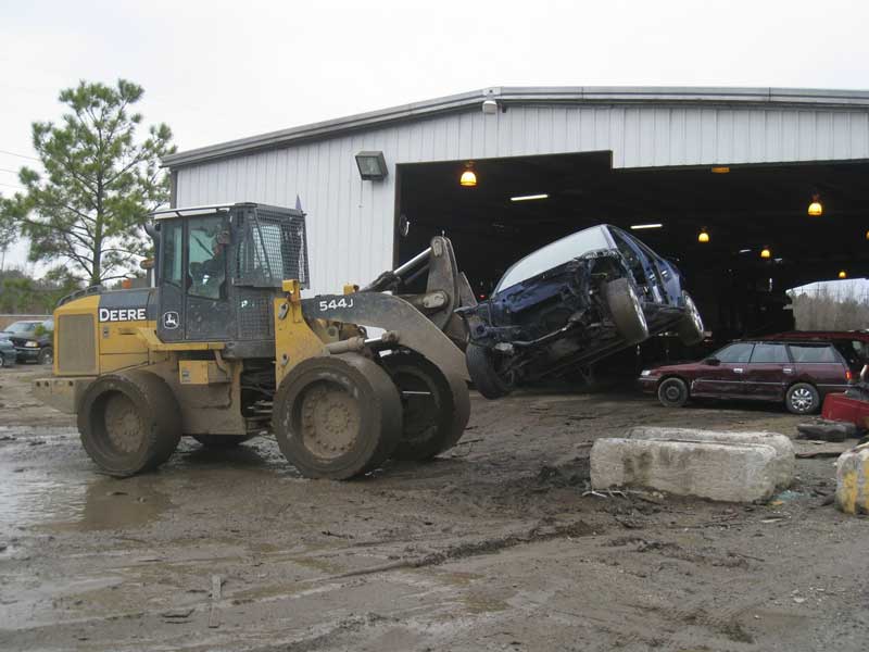 Audi B4 S4 on payloader