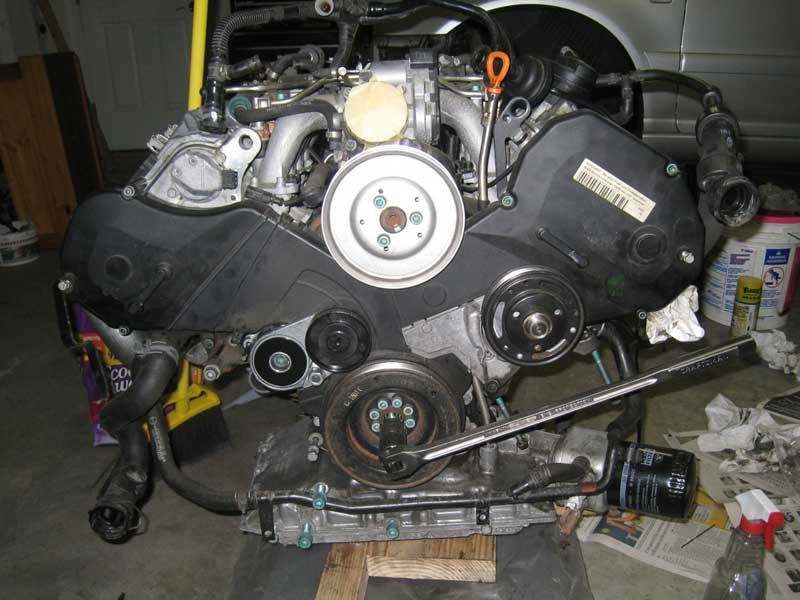 Audi B5 S4 2.7T engine