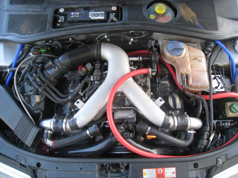 Audi B5 S4 Engine Compartment