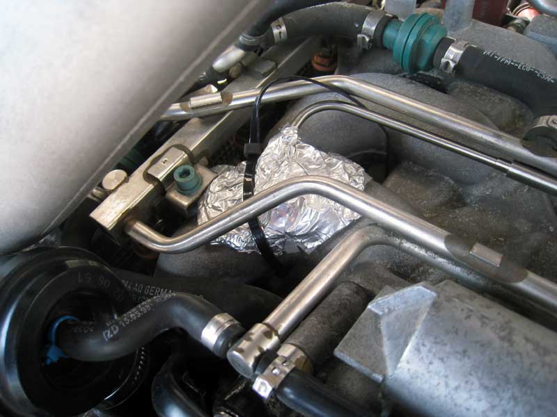 Intake Manifold temperature probe covered