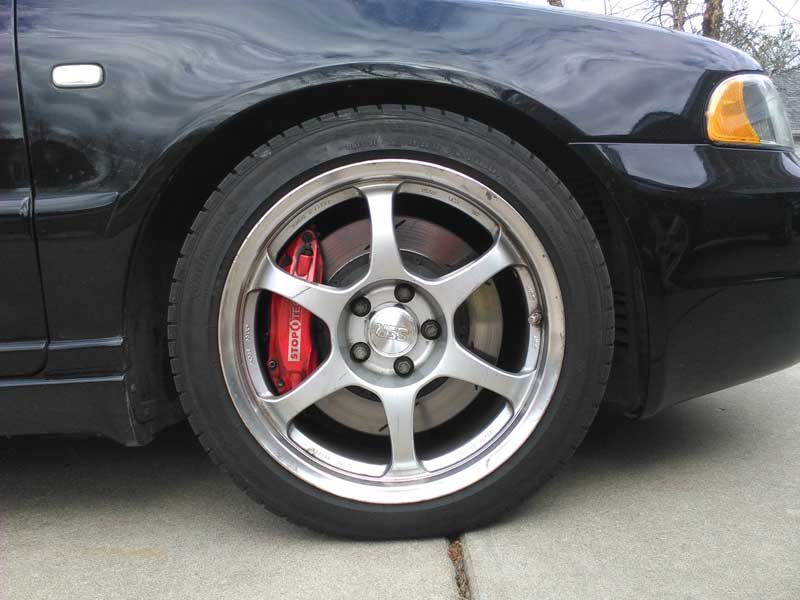Avant with Stoptech 332 Big Brake Kit