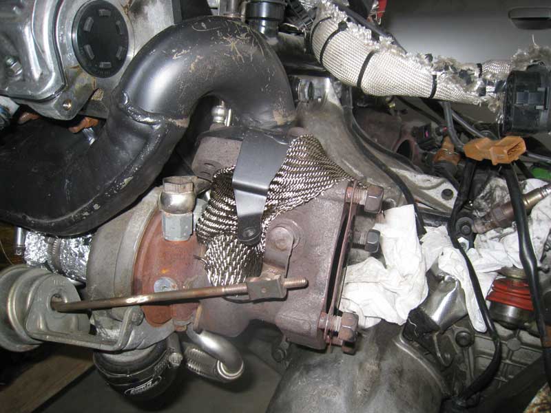 DEI Thermal Wrap around Turbocharger Turbine