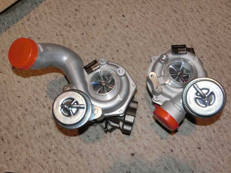 Frankenturbo Mixed Flow F21 turbochargers