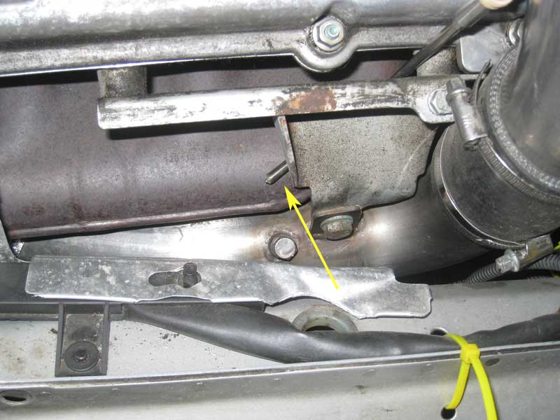 thermocouple near exhaust manifold